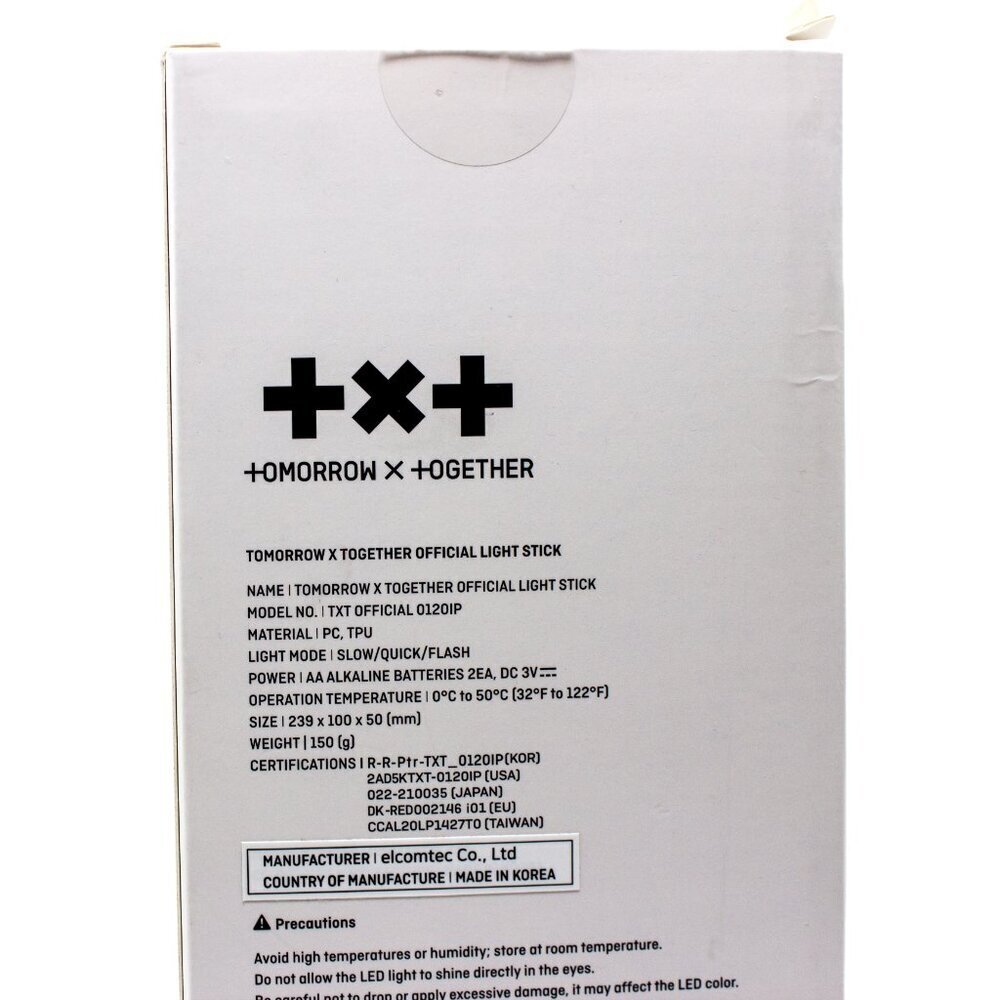 TXT Official Light Stick | Model: 0120IP | 2022 | NEW IN BOX - Picture 8 of 8